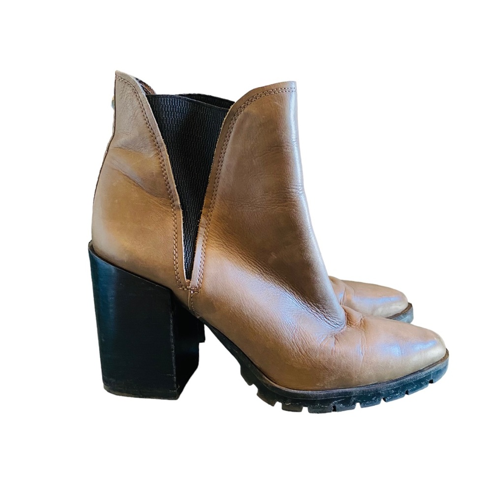Sam Edelman Kammie Tacked Sole Chelsea Ankle Boot Gray Size 10.5